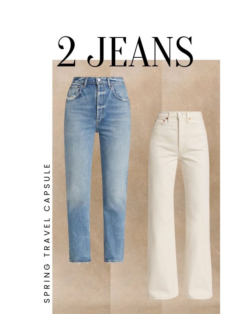 2 pairs of jeans
