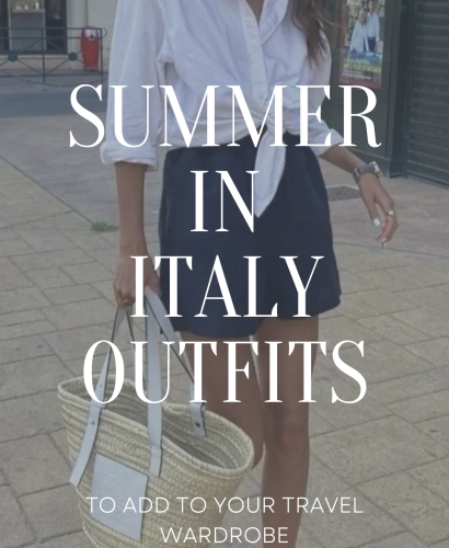 what to wear in italy in the summer
