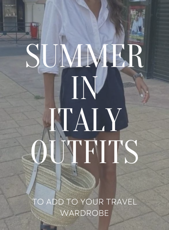 what to wear in italy in the summer