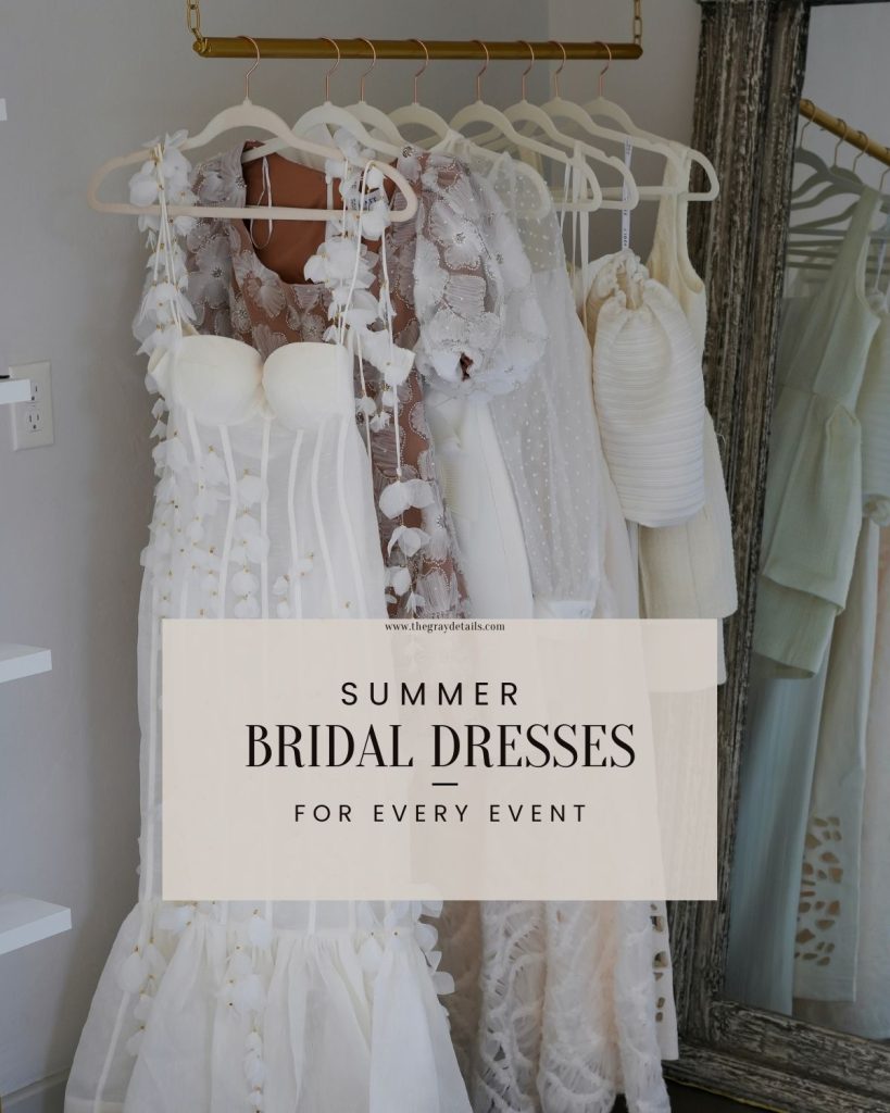 summer bridal dresses