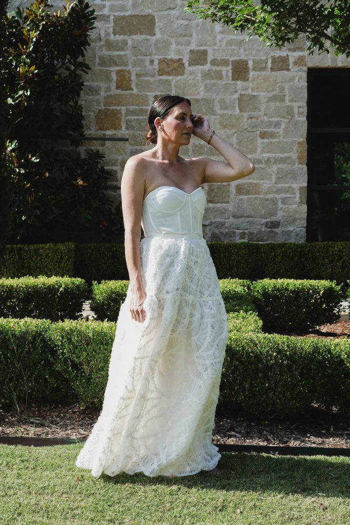 bride after party dress