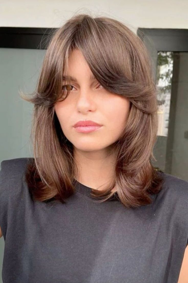 Curtain Bangs | Haircuts for Thin Fine Hair