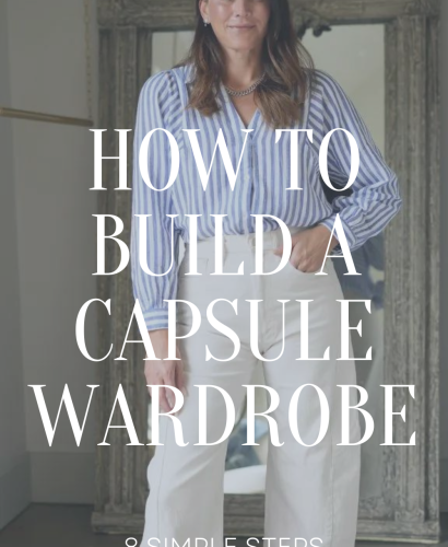 How to Build A Capsule Wardrobe