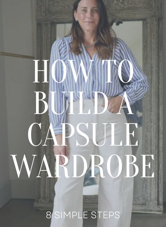 How to Build A Capsule Wardrobe