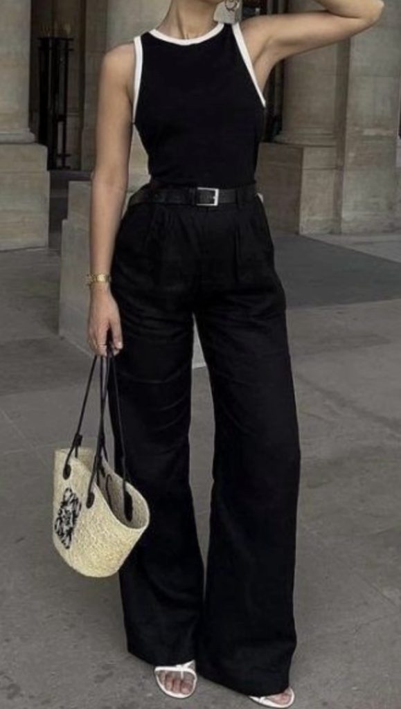 Black Tailored Trousers outfits