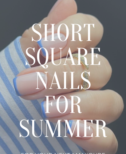Short Square Nails for Summer