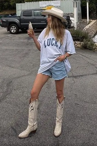 graphic t-shirt with shorts