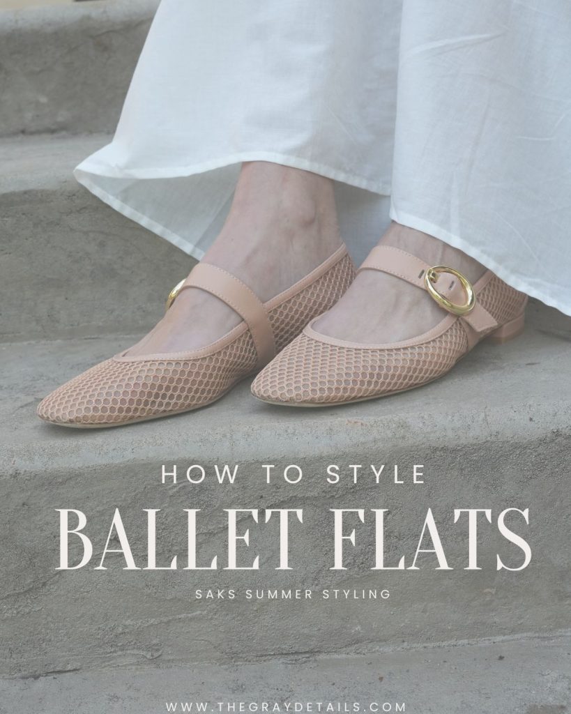 how to style ballet flats for summer