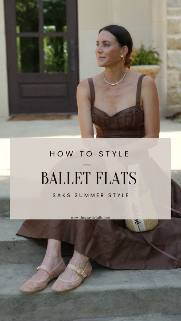how to style ballet flats