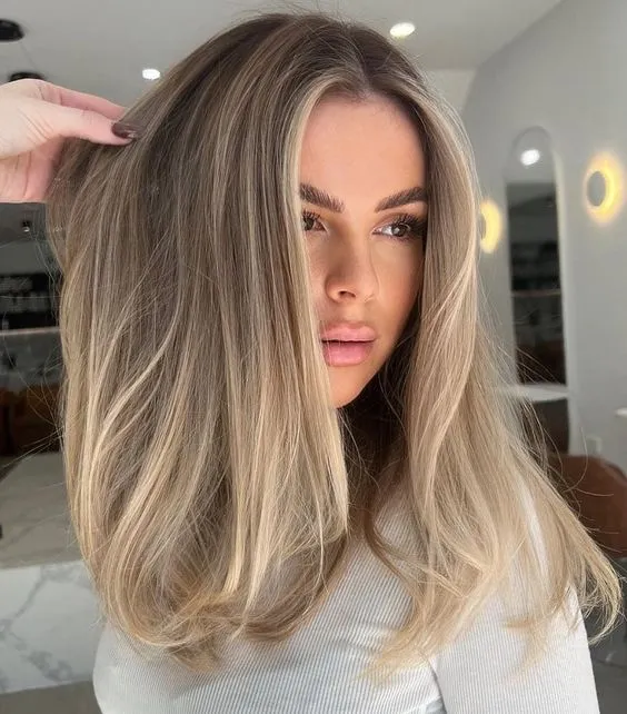 Ash Blonde hair