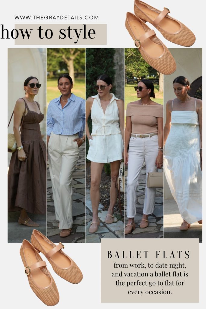 how to style ballet flats