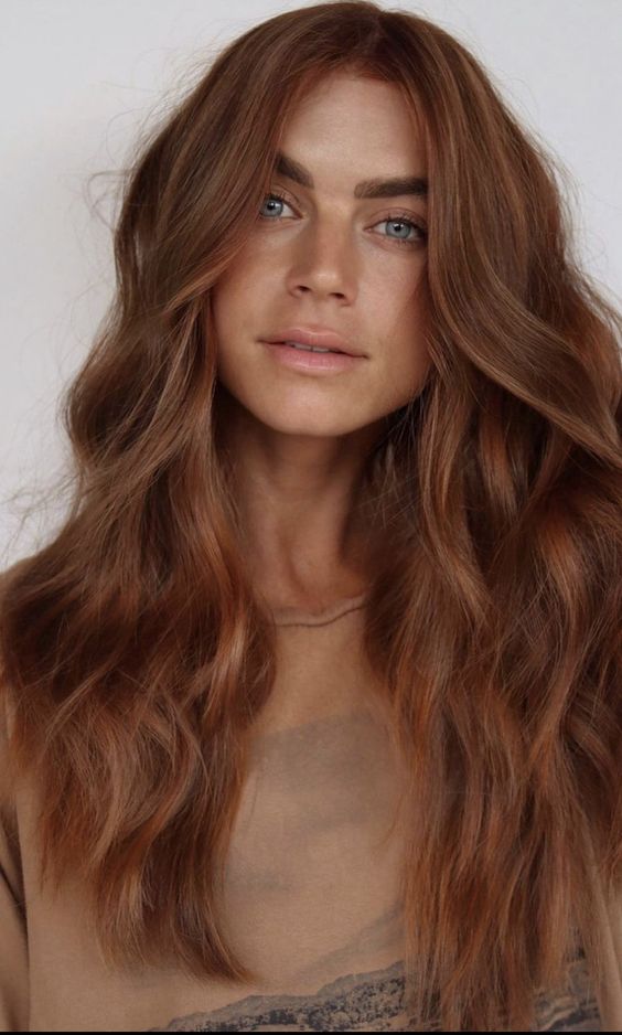 Copper Red hairstyle