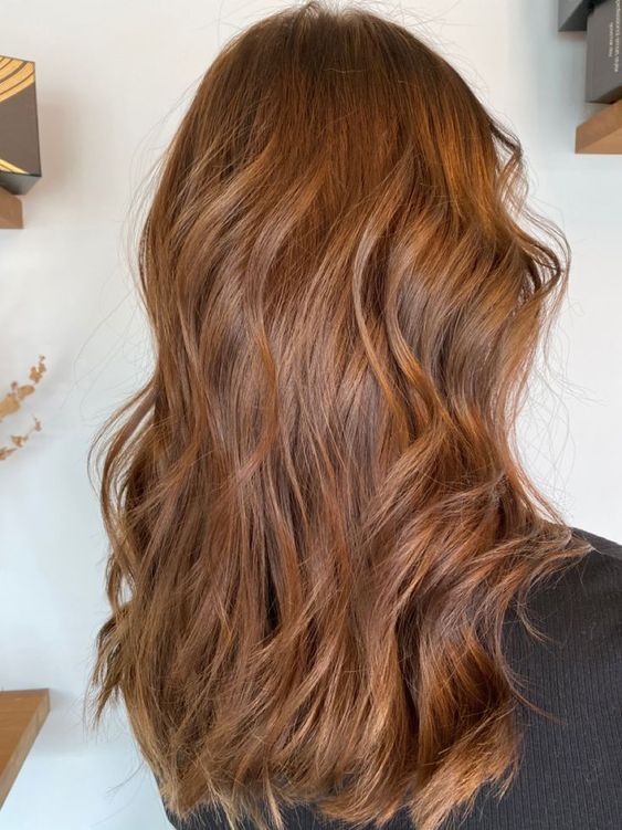 Copper Red hair color