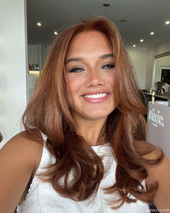 Copper Red hair