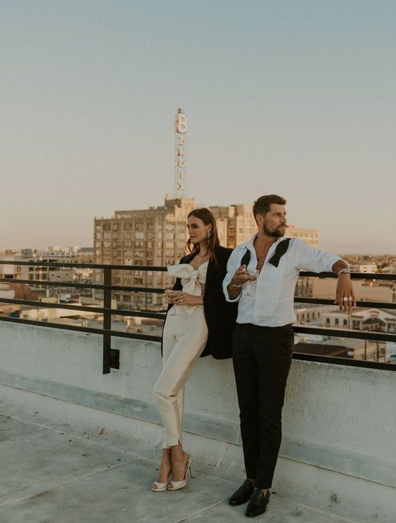 White Jumpsuit outfit idea