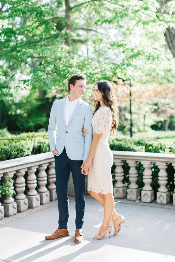 white lace dress photoshoot outfit idea