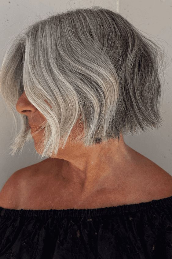 Natural Gray hair color
