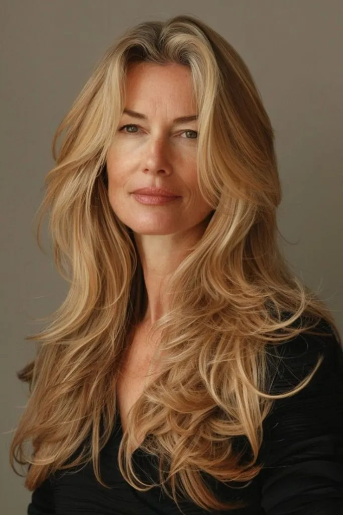 Warm Blonde Hair Colors For Women Over 40