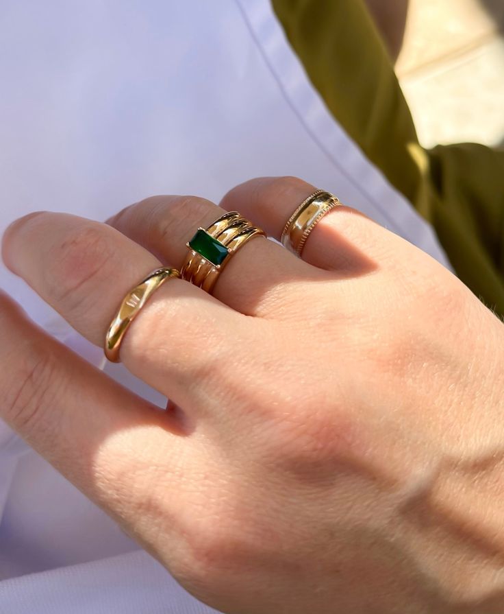Gemstone ring ideas