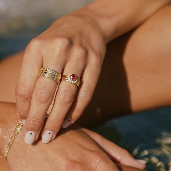 Gemstone ring