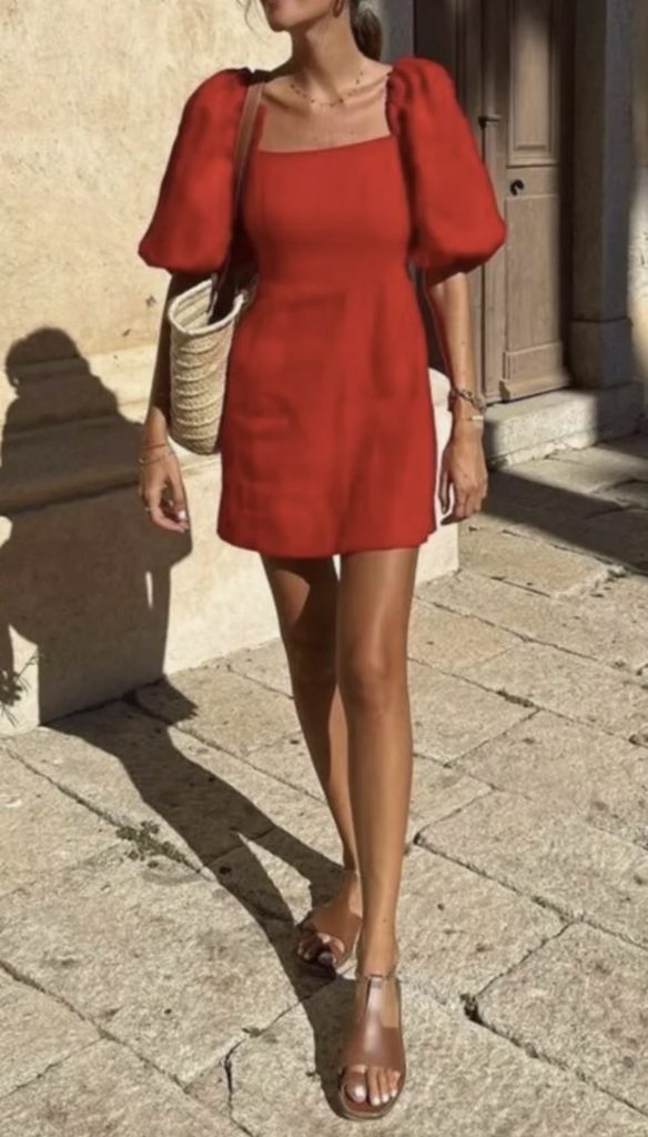 Red Dress Outfit