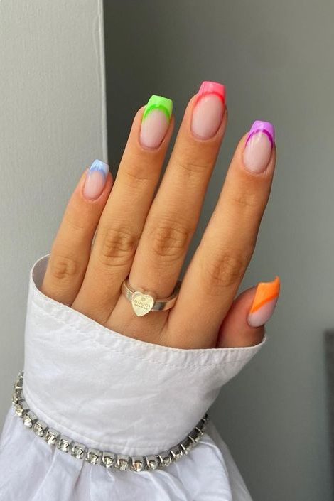 Bright Summer Nail Designs