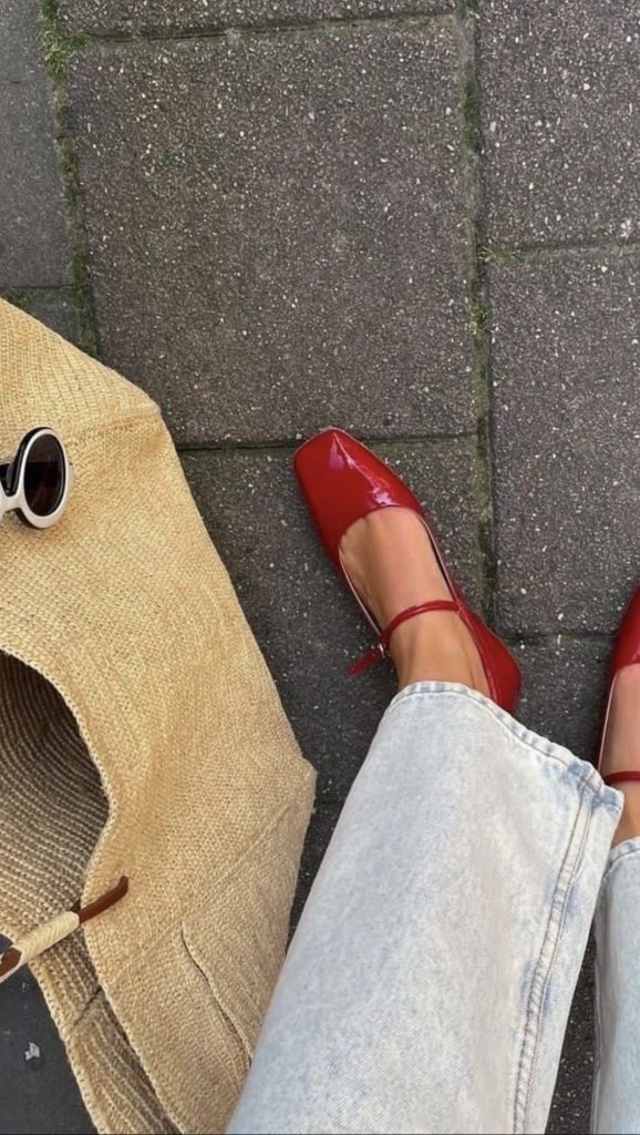 Pop of Red Outfits