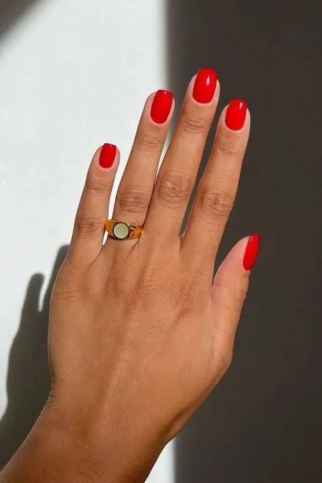 summer Red nail ideas