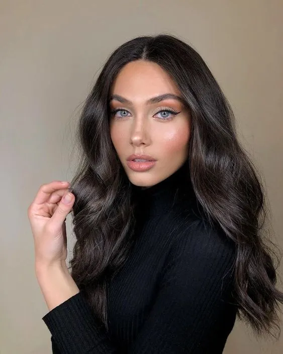Soft Black hair