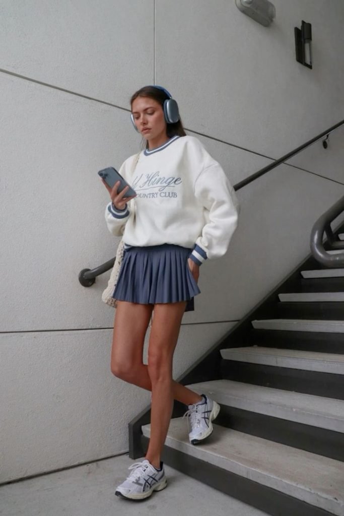 tennis skirt Outfit idea
