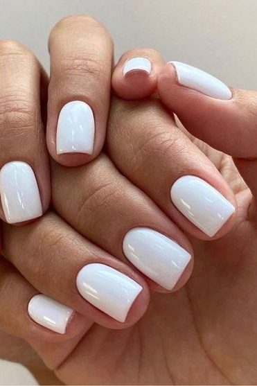 stark white nails