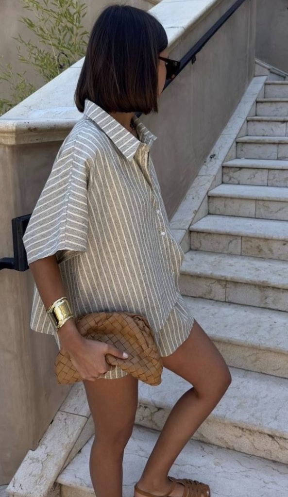 shorts set Summer Weekend Outfits
