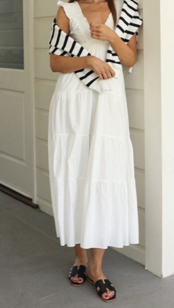 white dress Outfit idea