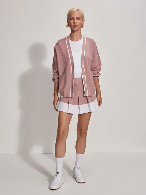 pop of pink tennis skirt outfits
