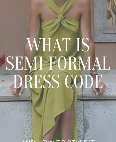 What is Semi Formal Dress Code