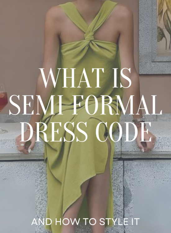 What is Semi Formal Dress Code