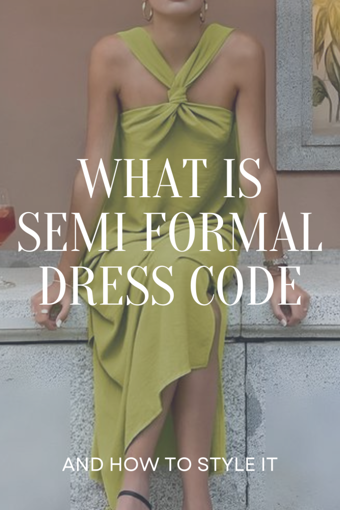 What is Semi Formal Dress Code