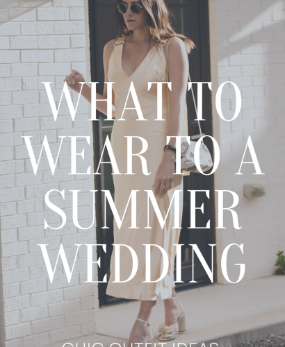 what to wear to a summer wedding