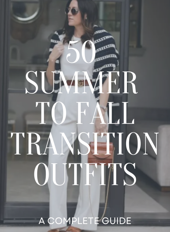 50 Summer to Fall Transition Outfits