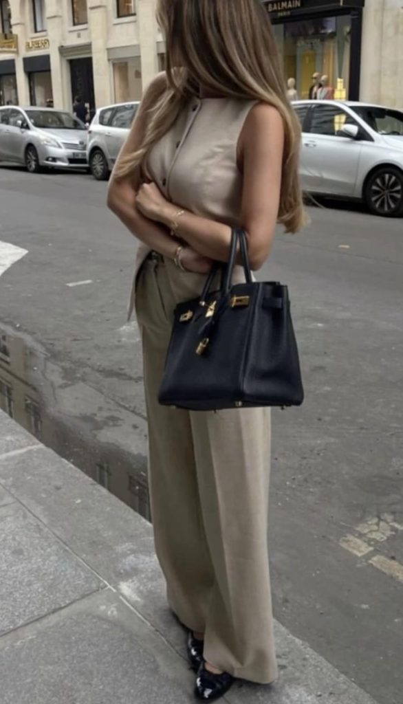 Earth Tone Tan transitional outfit