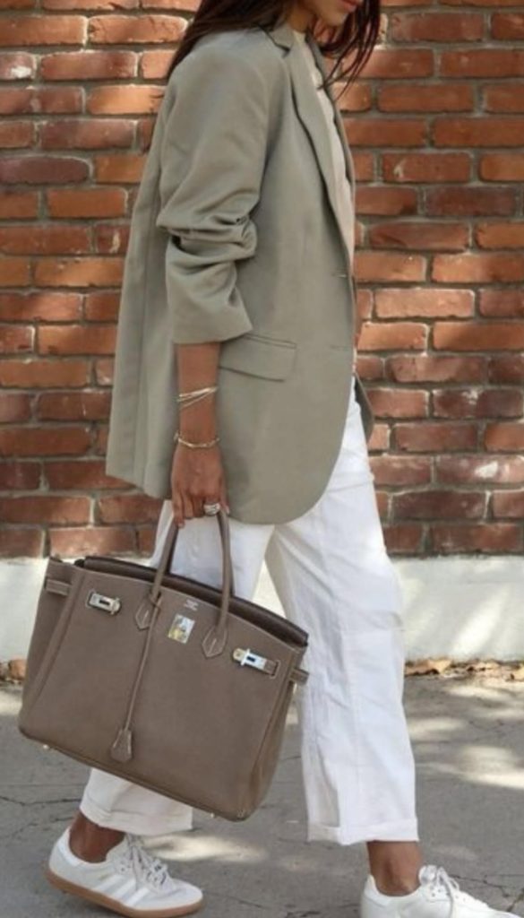 Sage Green Blazer outfit