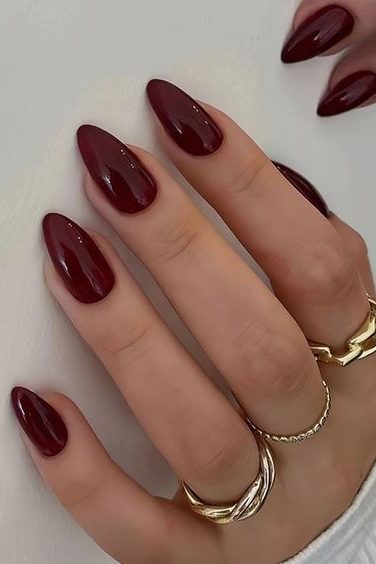 Deep Red Nail ideas