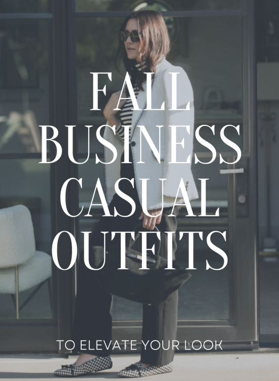 fall business casual outfit ideas