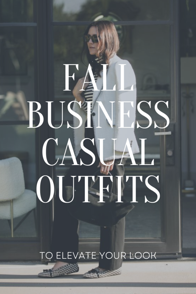 fall business casual outfits