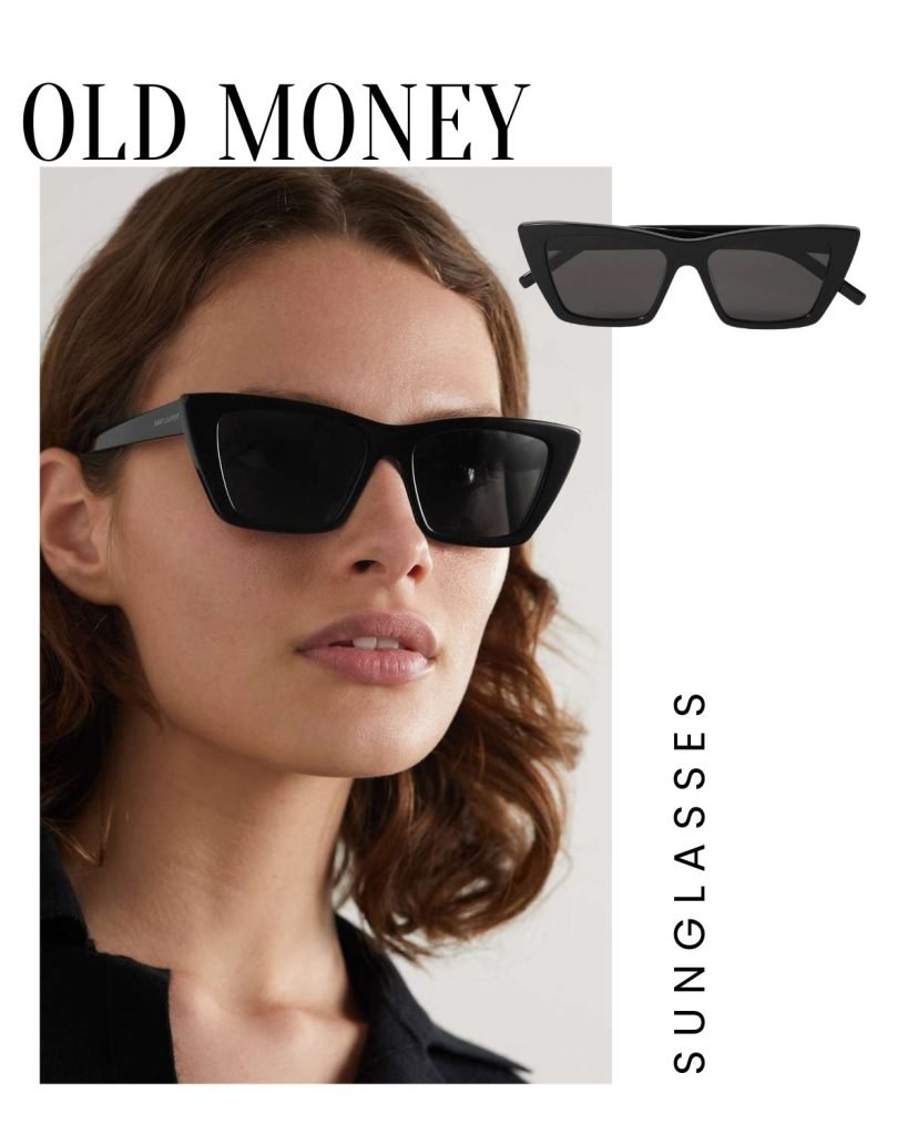 Saint Laurent Mica cat-eye acetate sunglasses