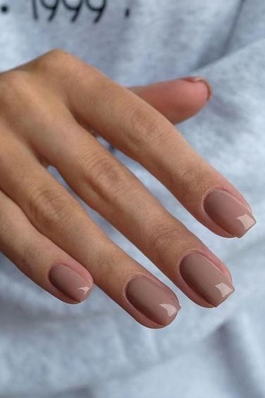 light brown Nail ideas
