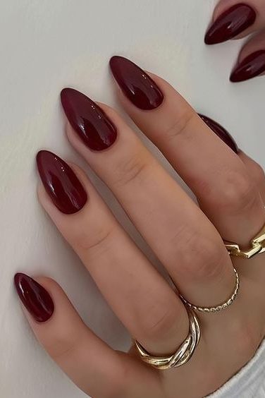 Wine Red Nail ideas