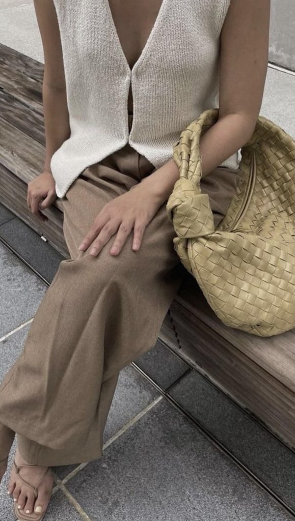 White and tan Skirt September Outfits