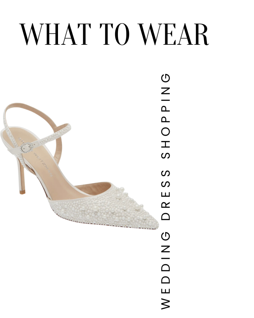Wedding shoes for height | What to Wear Wedding Dress Shopping