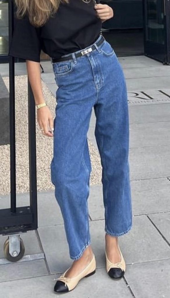 Ballet Flats and Jeans fashion